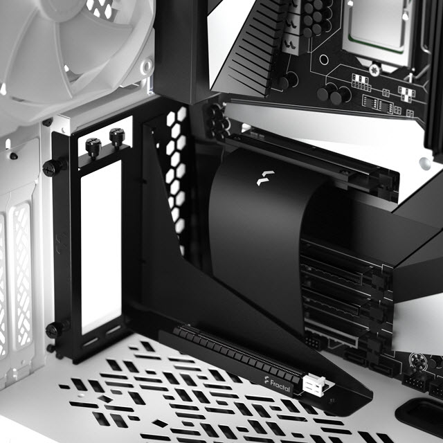 Fractal Design Flex B-20 PCIe 3.0 x16 Vertical GPU Riser with Bracket ...